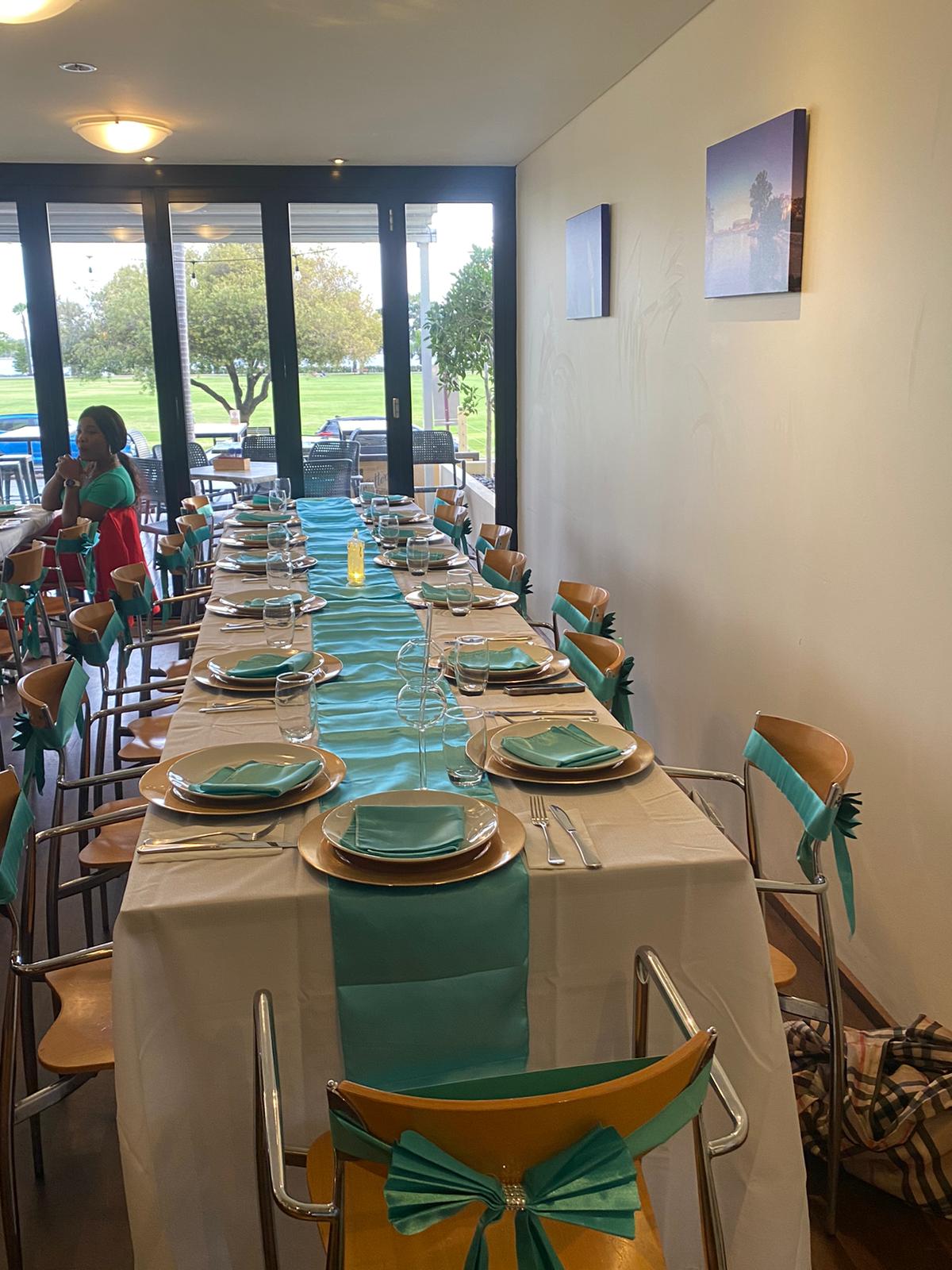 Pastel party birthday celebration setup